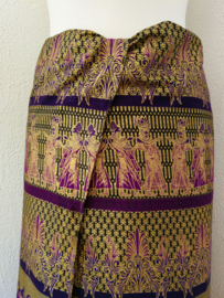 Authentieke Balinese ceremonie sarong. 190 X 115 cm Wasbaar op 30 graden.