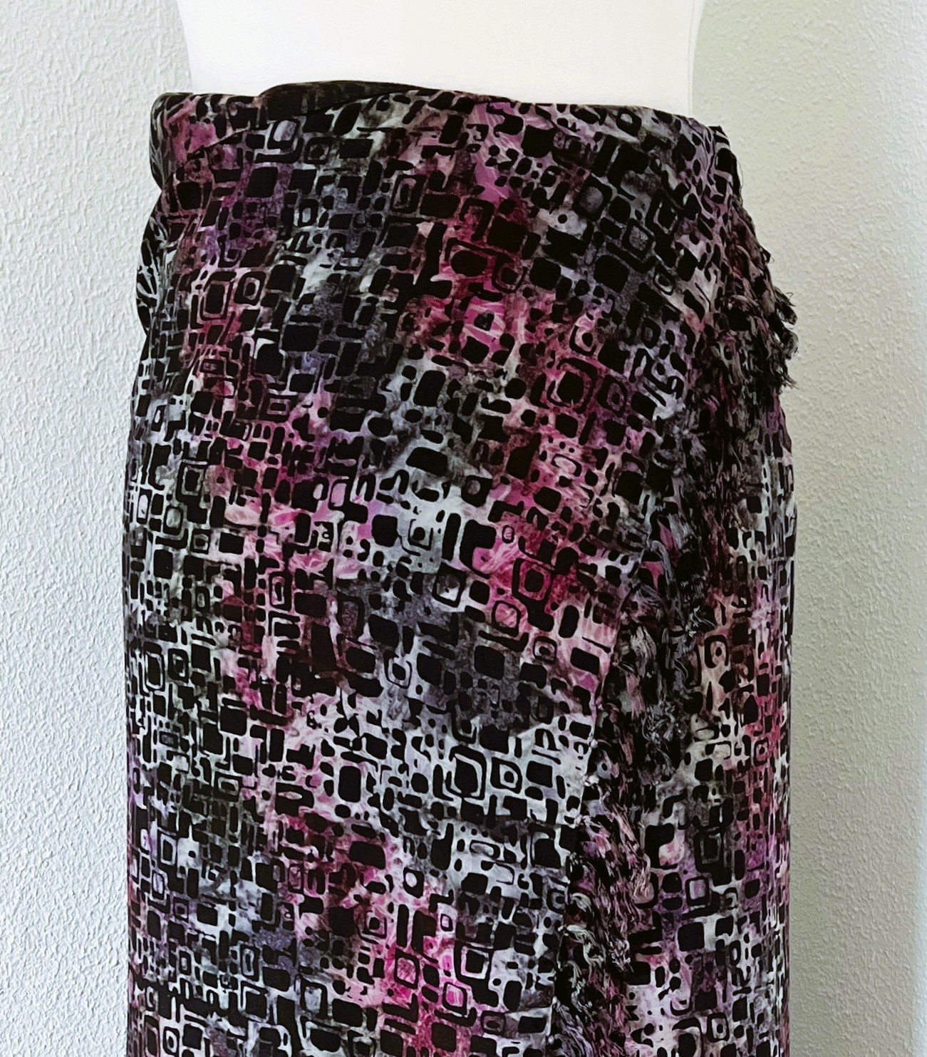 Dubbel batik sarong XL.