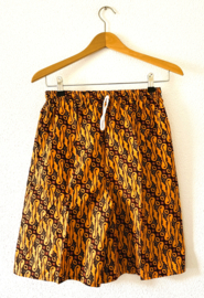 Batik herenshort. Maat 44/46.