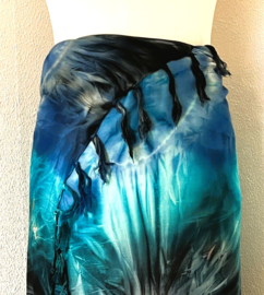 Sarong Tie Dye 'Sterrenhemel'.