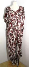 Maxi T shirt jurk. Maat 52/54.