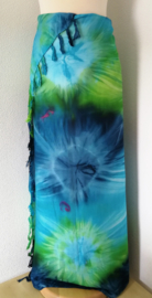 Sarong tie dye 'Deap Sea'.