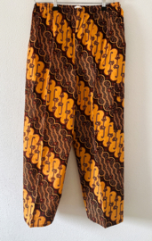 Authentieke Javaanse batik broek. Maat 40.
