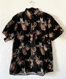 Authentieke Balinese batik blouse/overhemd. Maat 58 en 60.