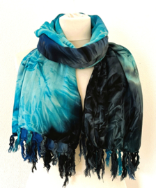 Sarong Tie Dye 'Sterrenhemel'.