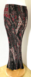 Batik uit Java. Authentieke rok plissé. Maat 38 t/m 42.