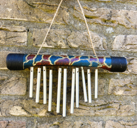 Unieke Balinese windchime.