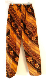 Authentieke Javaanse batik broek. Maat 40.