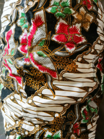 Prachtige batik lampion hanglamp.