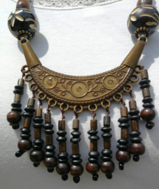 Bohemian ketting 'African Style'.
