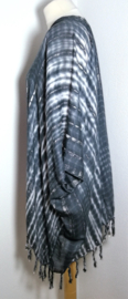 Sarong vest tie dye. 100% rayon, met sarong knoop.