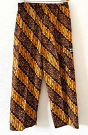 Authentieke Javaanse batik broek. Maat 42.