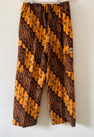 Authentieke Javaanse batik broek. Maat 44/46.