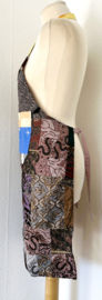 Exclusief patchwork keukenschort.