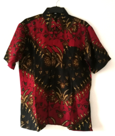 Authentieke Balinese batik blouse/overhemd.  Maat 50 t/m 58.