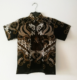Authentieke Balinese batik kinderblouse. Maat 170 en 176.