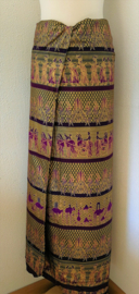 Authentieke Balinese ceremonie sarong. 190 X 115 cm Wasbaar op 30 graden.