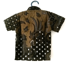 Authentieke Balinese batik blouse/overhemd.