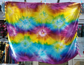 Sarong Tie dye 'Rainbow'.