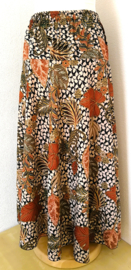 Authentieke maxi Bali rok, zware kwaliteit. Maat 38/40.