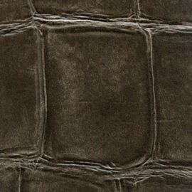 Exclusief Croco behang ELITIS - vintage zwart bruin VP 423 31