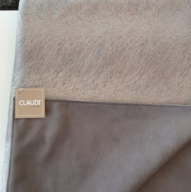 Luxe Plaids CLAUDI - Perla Dark taupe