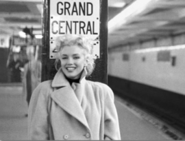 Spiegellijst Marilyn Monroe Grand Central - horizontaal