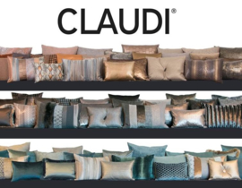 Claudi kussen Perla - Dark Taupe