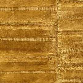 Exclusief palingleer behang motief - goud PAL406