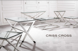 EICHHOLTZ Bijzettafel Side Table Criss Cross (laag)