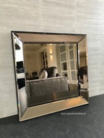 Spiegel met spiegellijst Brons (50x50)
