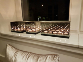 ACTIE -  Waxinelichthouders 5-lichts - Reflection &Klevering