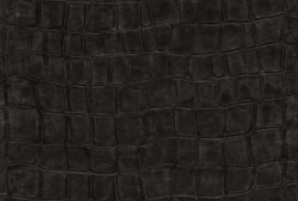 Exclusief Croco behang ELITIS - vintage zwart bruin VP 423 31