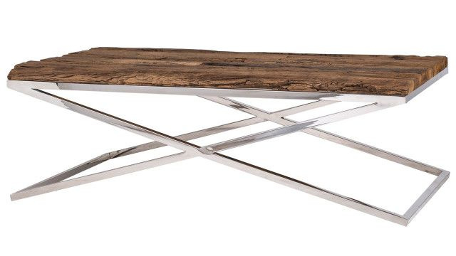 temperen Verrijking Monet Luxe Eettafel hout /chroom | LUXURY Meubels | Enjoy Luxury Shop