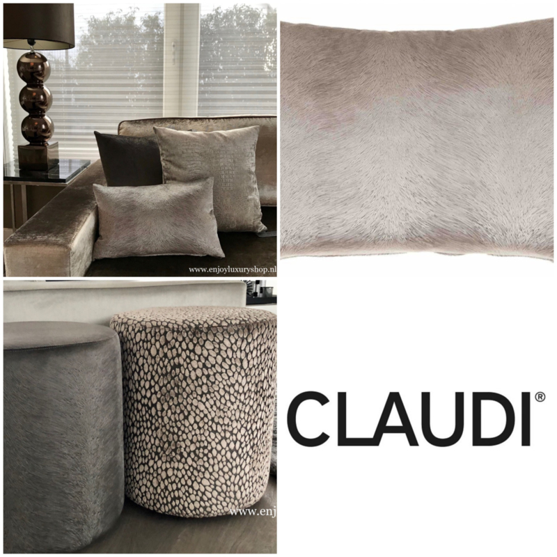 orkest domein puberteit Luxe poufs van CLAUDI Chique | CLAUDI POEFS & PLAIDS | Enjoy Luxury Shop