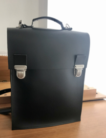 LIAM'S BRIEFCASE BACKPACK black