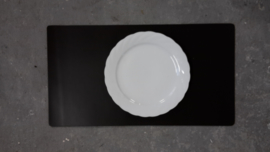 Tischset aus Leder 55 x 30 cm. dunkelbraun