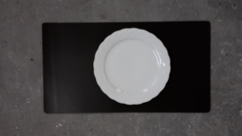 LEATHER PLACEMAT 44 x 33 cm. BLACK