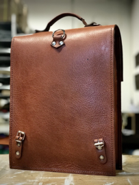 LIAM'S BRIEFCASE BACKPACK cognac