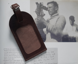 LIAM'S - Groß - Gepäckanhänger - 13,5 cm. x 7 cm - Lederanhänger für Kleidung