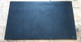 LIAM'S desk pad of saddle leather - Extra large 75 x45 cm - Explorer color BLACK -