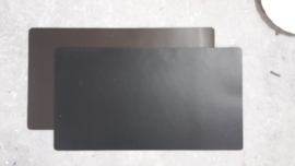 LEATHER PLACEMAT 55 x 30 cm. BLACK