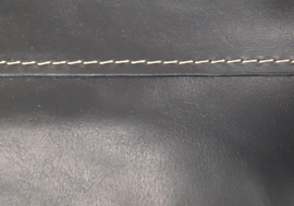 LIAM'S - Leder Grillschürze - Farbe SCHWARZ - BBQ schürze aus Leder