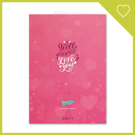 VALENTIJNSKAARTEN COMBI - 'CANDLELIGHT' + 'I WILL ALWAYS LOVE YOU'