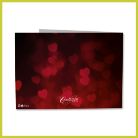 VALENTIJNSKAARTEN COMBI - 'CANDLELIGHT' + 'I WILL ALWAYS LOVE YOU'
