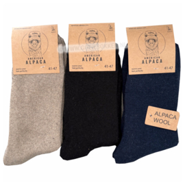 ALPACA WOLLEN SOK | WARM | COMFORTABEL