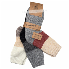 ALPACA WOLLEN SOK | WARM | COMFORTABEL
