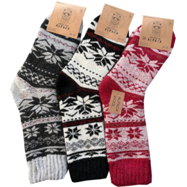 ALPACA WOLLEN SOK | WARM | COMFORTABEL
