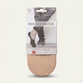 SNEAKER SOKKEN | BEIGE | NAADLOOS | STEPS