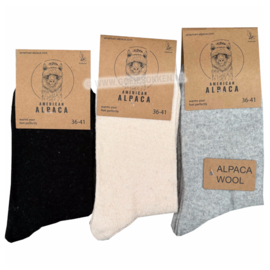 ALPACA WOLLEN SOK | WARM | COMFORTABEL | DUNNE SOK